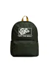 Vans Logo-print Backpack In Green