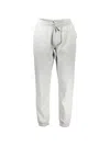 Vans Logo-print Drawstring Track Pants In Gray