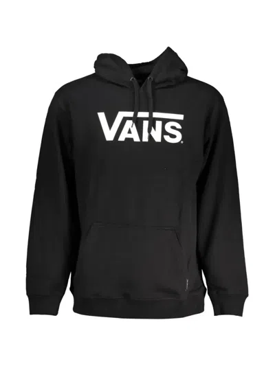 Vans Logo-print Hoodie In Black