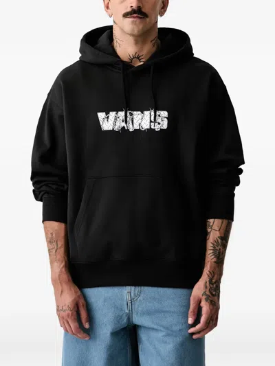 Vans Logo-print Hoodie In Black