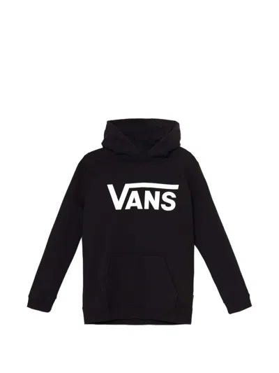 Vans Logo-print Hoodie In Schwarz