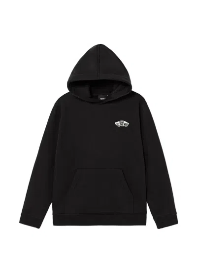 Vans Logo-print Hoodie In Schwarz