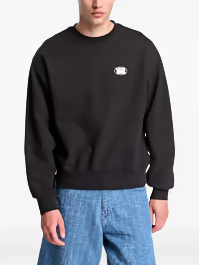 Vans Logo-print Sweater In Black