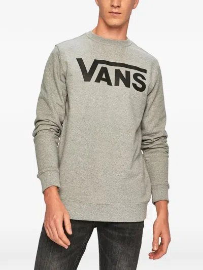 Vans Logo-print Sweater In Neutral