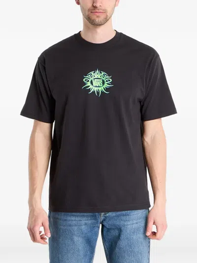 Vans Logo-print T-shirt In Black