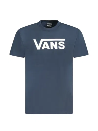 Vans Logo-print T-shirt In Blue