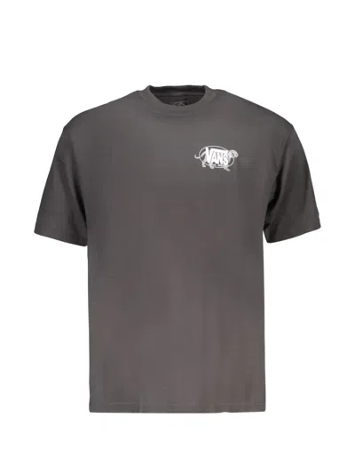 Vans Logo-print T-shirt In Gray