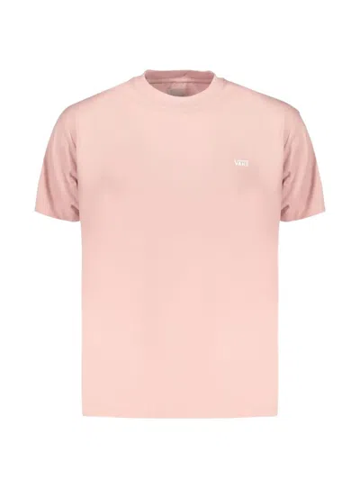 Vans Logo-print T-shirt In Pink