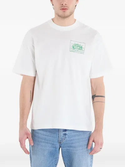 Vans Logo-print T-shirt In White