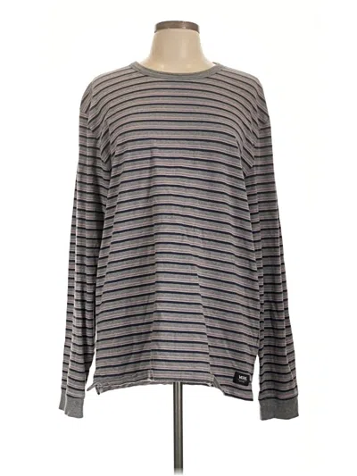 Pre-owned Vans Long Sleeve T-shirt In Gray