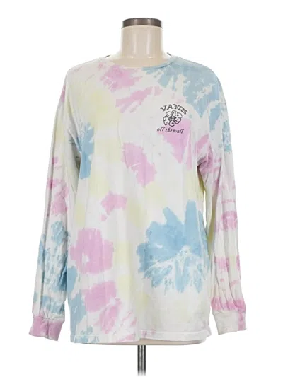 Pre-owned Vans Long Sleeve T-shirt In Pink