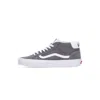 Vans Low Men's Shoe Mid Skool 37 Pewter/true White In Gray