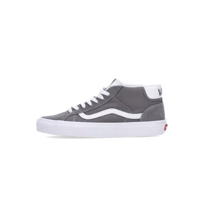 Vans Low Men's Shoe Mid Skool 37 Pewter/true White In Gray