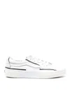 Vans Sk8-low Reconstruct Canvas Sneakers In White