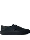 Vans Low-top Logo Sneakers In Black