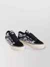 Vans Low-top Stitched Sneakers Rubber Sole In Black