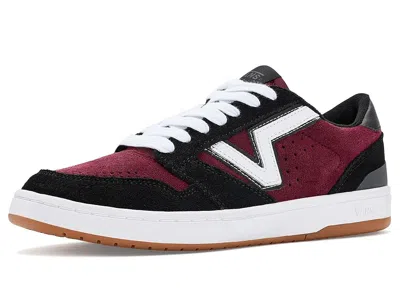Vans Lowland 2.0 Athletic Shoes Black/port :