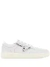 Vans Chalk Suede Snake Lowland Cc Sneakers In White