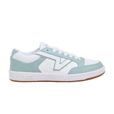 Pre-owned Vans Lowland Leather Comfycush '2-tone - Grey Mist' | Blue | Men's Size 12