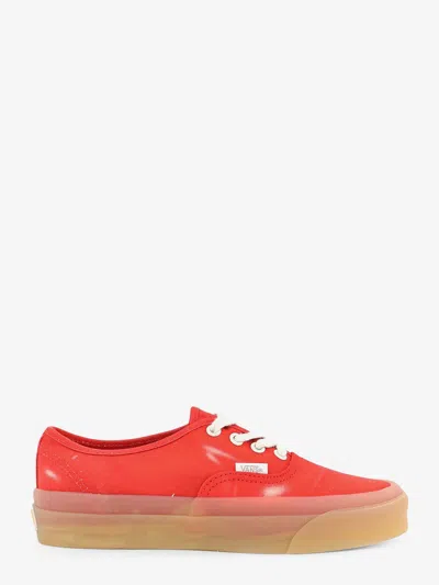 Vans Lx Authentic 44 Canvas Sneakers In Red