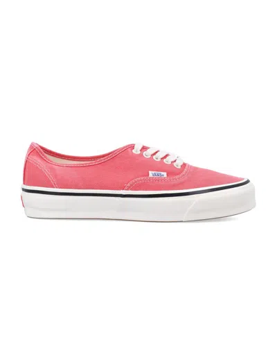 Vans Premium Authentic Duck Canvas Shoe In Pink