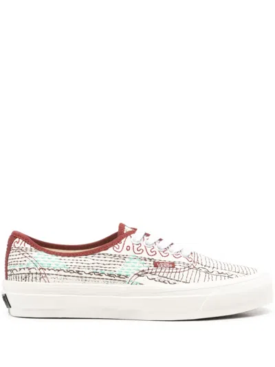 Vans Lx Authentic 44 Persian Rug Sneakers In White