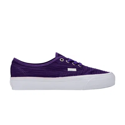 Pre-owned Vans Lx Authentic 44 'pleated Plum' | Purple | Men's Size 11.5