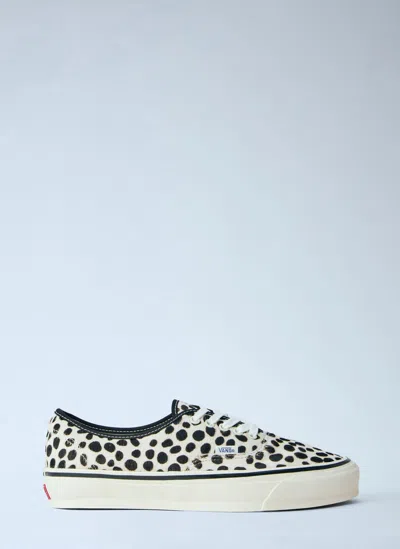 Vans Pony Hair With A Dalmatian Print Authentic Premium Shoes In Multi