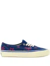 Vans Man Sneakers Navy Size 9 Textile Fibers In Blue