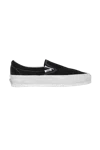 Vans Knu Slip Man Sneakers Black Size 12 Soft Leather