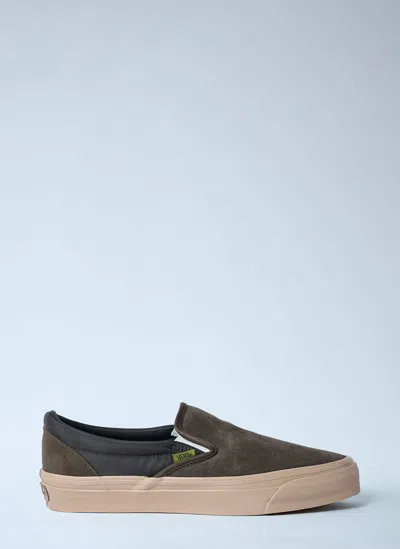 Vans Lx Classic Slip-on 98 Sneakers In Brown