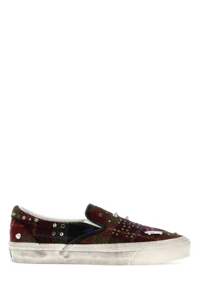 Vans Lx Classic Slip-on 98 Harris Tweed In Multi