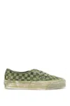 Vans Lx Dip Dye Checkerboard Authentic Reissue In Green