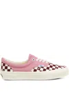 Vans Lx Era Reissue 95 Checkerboard-pattern Sneakers In Pink