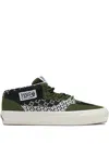 Vans Lx Half Cab 33 Ek Knitted Sneakers In Green