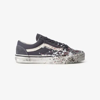 Vans Premium Old Skool 36 Paint-splatter Sneakers In Gray
