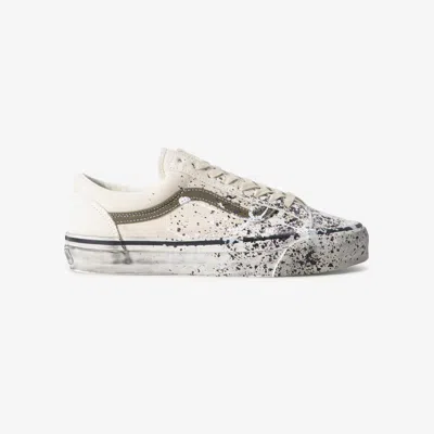 Vans Lx Old Skool 36 Paint Splatter In Turtledove