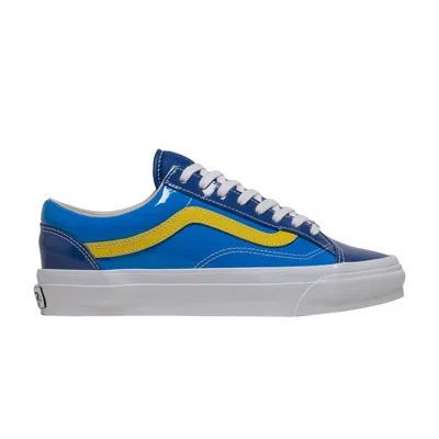 Pre-owned Vans Lx Old Skool 36 'patent Bright Azure' | Blue | Men's Size 10.5