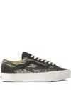 Vans Premium Old Skool 36 Sneakers Tiger Stripe In Green