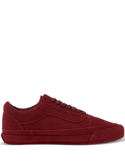 Vans Lx Old Skool Suede Low-top Sneakers In Red