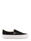 Vans Knu Slip Man Sneakers Black Size 12 Soft Leather In Black
