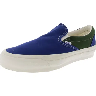 Vans Lx Slip On Reissue 98 Mens Padded Insole Canvas Casual And Fashion Sneakers