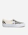 Vans Checkerbord Lx- Classic Slip-on 98 Shoes In Black