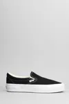 Vans Knu Slip Man Sneakers Black Size 12 Soft Leather
