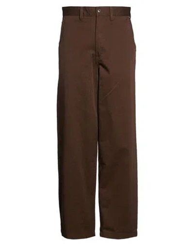 Vans Man Pants Brown Size 28 Cotton