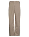 Vans Man Pants Light Brown Size 29 Cotton, Polyester, Elastane In Neutral