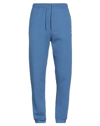 Vans Man Pants Slate Blue Size Xl Cotton, Polyester