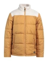 Vans Man Puffer Mustard Size L Polyester In Yellow