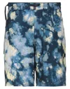 Vans Man Shorts & Bermuda Shorts Midnight Blue Size 34 Polyester In Blue