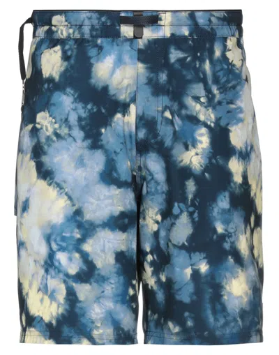 Vans Man Shorts & Bermuda Shorts Midnight Blue Size 34 Polyester